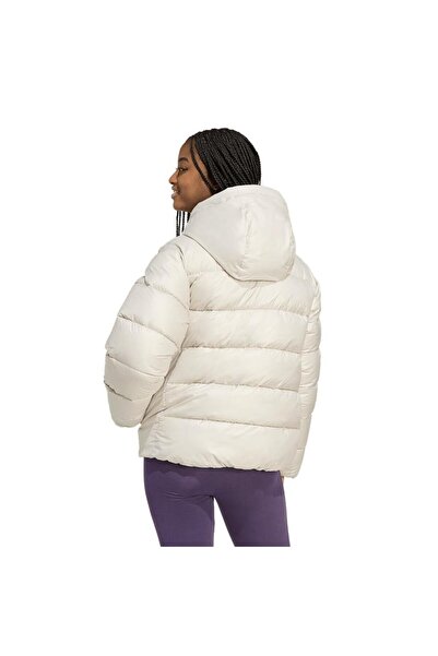 adidas Γυναικείο μπεζ παλτό W ESS SD P HD J JV7768