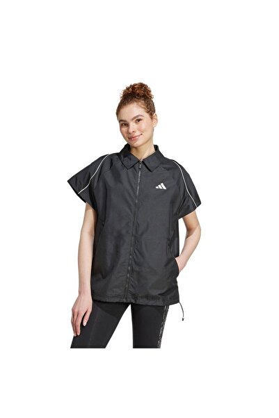 adidas Дамска черна поло блуза W STADIUM COVER JL6889