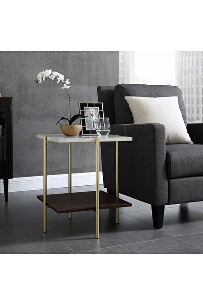 Generic Side Table: Elegant two-tiered side table