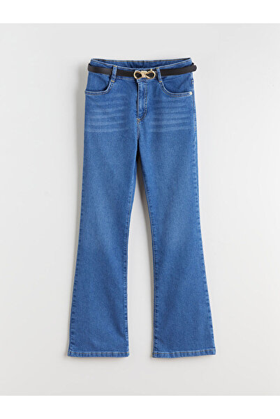 LC Waikiki Pantaloni de blugi pentru fete din noua sezon, cu picioare evazate...