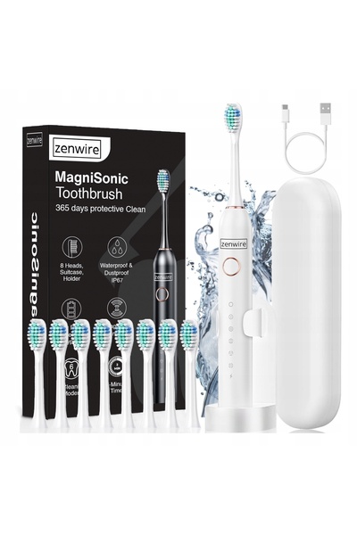 Other Zenwire Magnisonic 506 white toothbrush set