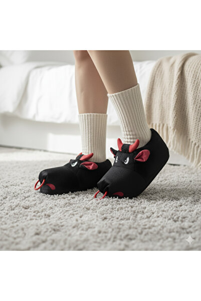 Valenta Sevimli Kızgın Boğa Soğuk Geçirmez Pekuş Panduf