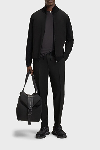 BOSS Yünlü Regular Fit Dik Yaka Fermuarlı Ceket Erkek CEKET 50541951 001