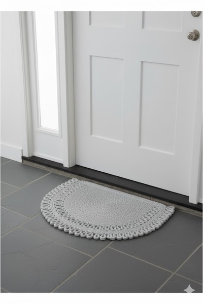 BHR Creative D Half Moon Door Mat Bathroom Mat Tricot Model
