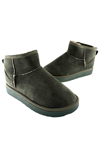 Julshen Women's Suede Boots with Fur Lining