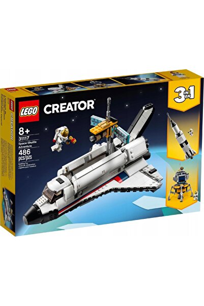 Other LEGO CREATOR 3in1 31117 SPACE SHUTTLE ROCKET ROADER