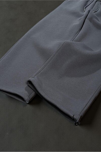 KAPHONE Ανδρικό φαρδύ ρυθμιζόμενο παντελόνι με φαρδύ πόδι