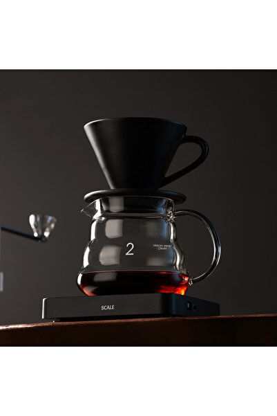 Vivien Home V60-02 Kahve Sürahisi seti siyah