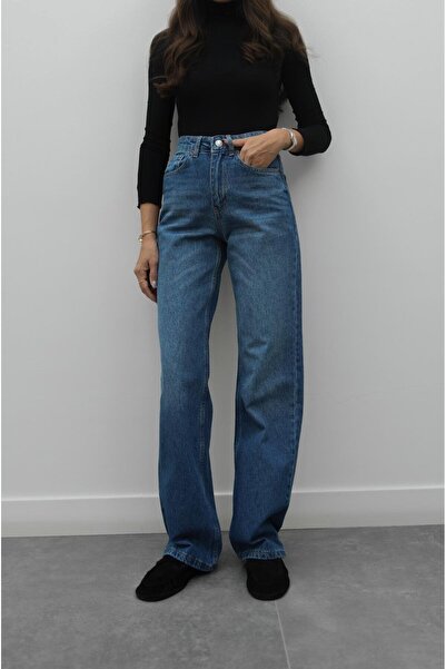Havoş Μεσαίο μπλε Kuzmina Straight Jean