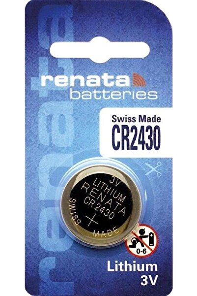 RENATA 1-Piece CR2430 Lithium 3V Swiss Made Battery