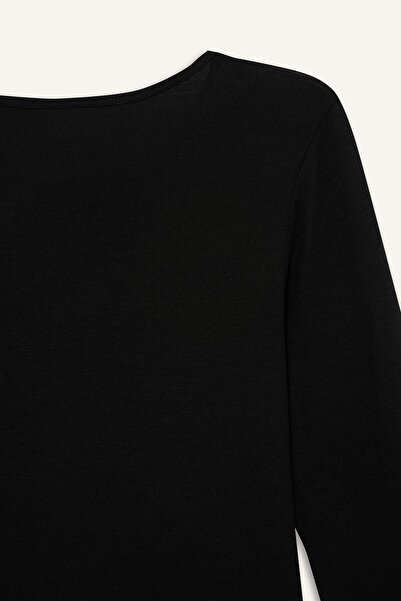 DeFacto Crew Neck Long Sleeve Top-Fall in Love F5032Ax25Wn