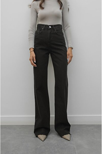 Havoş Acı Kahve Straight Leg Jeans