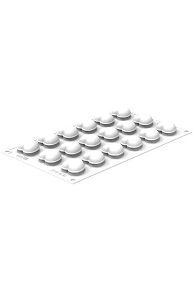 silikomart Silicone mold for single-portion cakes, heart, Cuore XS 13, 18 cav...