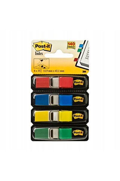 Other Zakładka Indeksująca Post-it 11,9x43,1mm /4 x 35szt/ Mix Kolorów 683-4