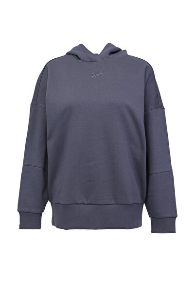 Reebok LUX OVERSIZED HOODIE HAVACI MAVI Kadın Sweatshirt