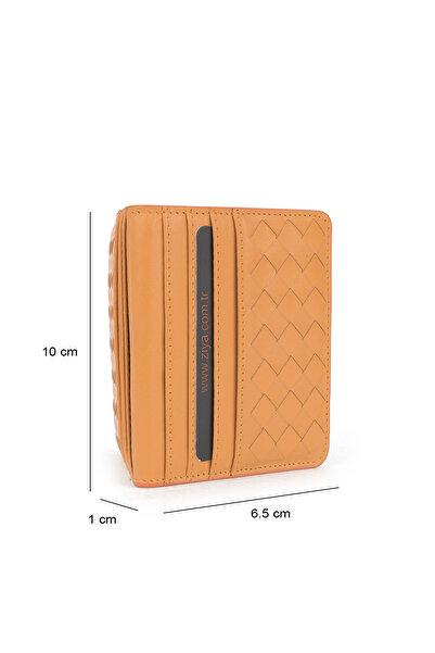 Ziya , Шкіряний гаманець 1539852Z01 Помаранчевий