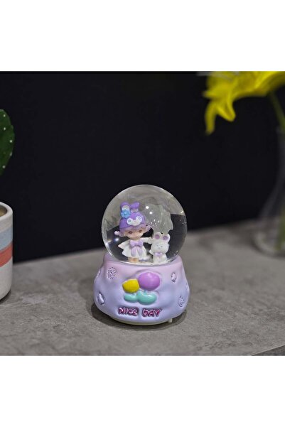 SNOOPY Musical crystal (blue, pink)