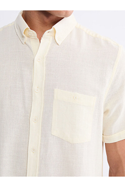 LC Waikiki Vizyon New Season Regular Fit Short Sleeve Men's Shirt