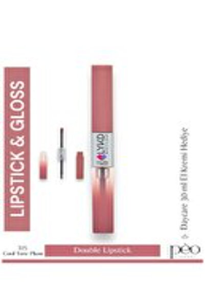 lykd Double Sided Lipstick & Gloss 394 Warm Burgundy
