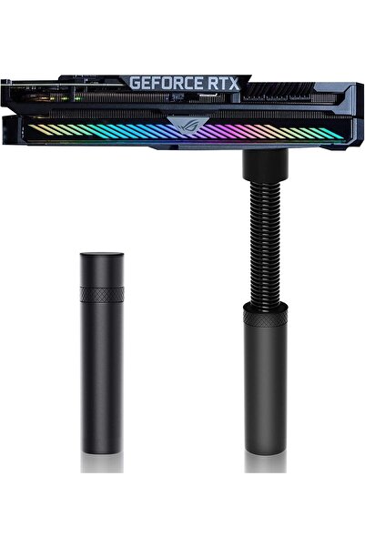 XICEN GPU Support Bracket - Adjustable Anti-Sag Graphics Card Holder with Magnet & Rubber Pad