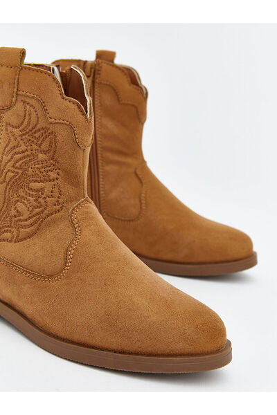 LC Waikiki Süet Görünümlü Kız Çocuk Kovboy Bot