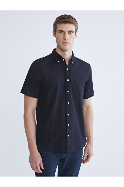 LC Waikiki Ανδρικό κοντομάνικο πουκάμισο Vision New Season Regular Fit