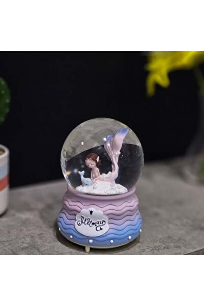 SNOOPY Mermaid musical crystals