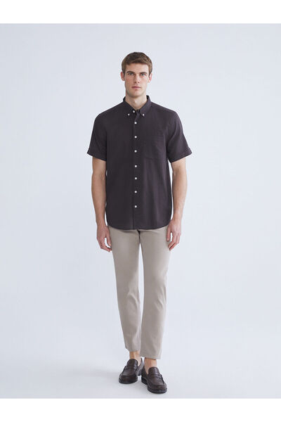 LC Waikiki Ανδρικό κοντομάνικο πουκάμισο Vision New Season Regular Fit