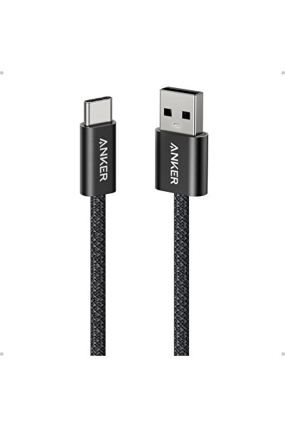 Anker Zolo USB-A to USB-C Cable (3.3 ft) — Braided, Fast Charging, CarPlay Compatible