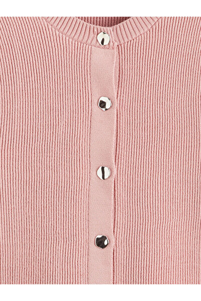 LC Waikiki Vizyon New Season Crew Neck Girls' Knitwear Vest