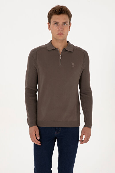 U.S. Polo Assn. Men's Mink Sweater 50315806-Vr052