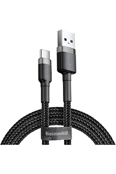 Baseus Cafoul USB Type-C Cable, 2A, 3m, Gray/Black