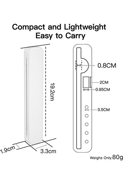 KASTWAVE حافظة أقلام Apple لأجهزة iPad من الجيل الأول والثاني - تخزين أقلام متعددة الرؤوس (أسود)