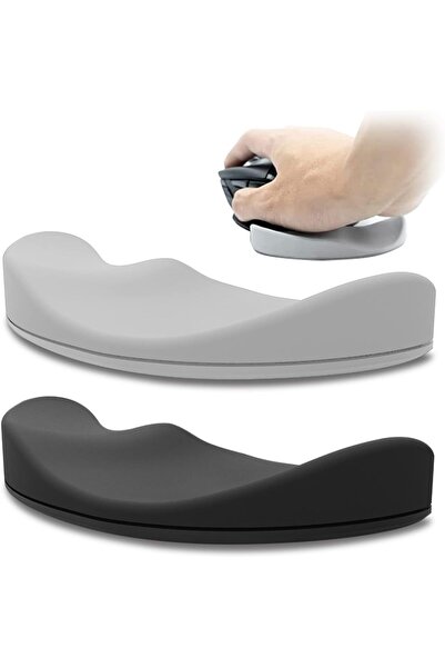 Other New Timely Sliding Mouse Wrist Rest, Soft Cooling Pad (Set of 2) - Gray