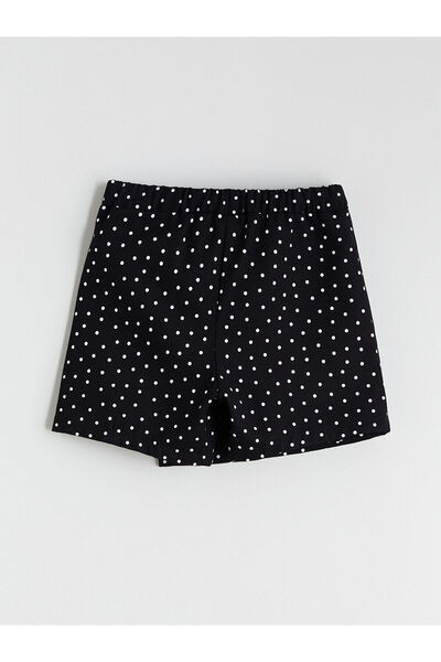 LC Waikiki Peak New Season Elastic Waist Polka Dot Girls' Shorts Skirt