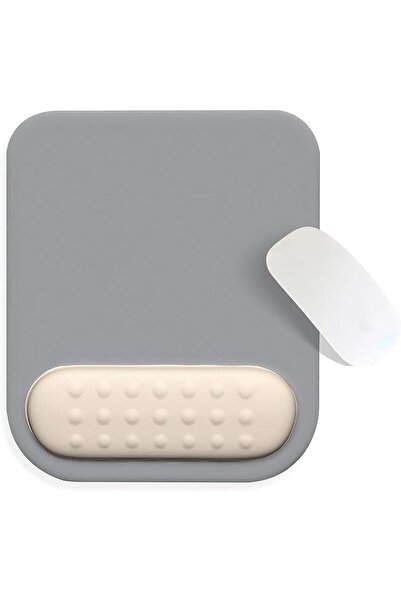Other Ergonomic Mouse Pad with Memory Foam Wrist Support, Non-Slip PU Base for Gaming & Office - Clesante