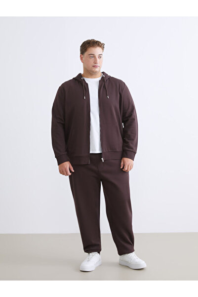 LC Waikiki Ανδρικό φούτερ με μακρυμάνικο φερμουάρ με κουκούλα