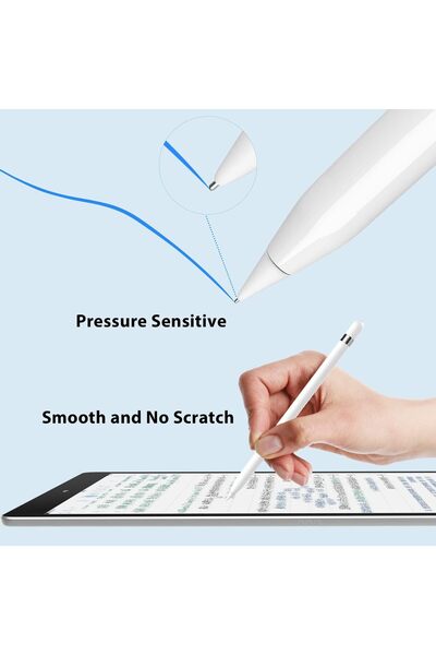 KASTWAVE Replacement Tips for Apple Pencil (2 pcs) — 0.8mm Fine Point, Wear-Resistant, Compatible