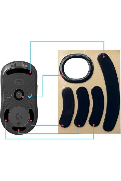 Generic Mouse Skates (4 Sets) for Logitech G Pro – Replacement Mouse Feet