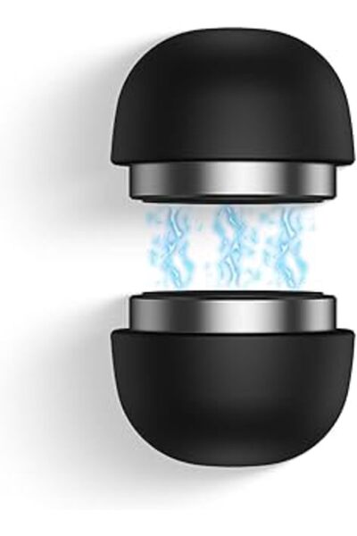 Generic Laptop stand for office, small portable invisible notebook stand, cooling stand (black), aluminum