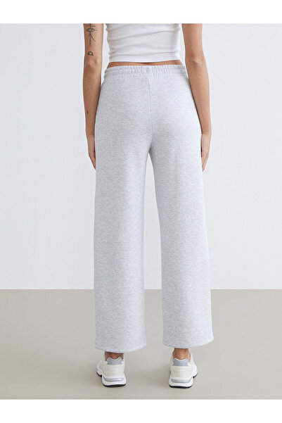 LC Waikiki Vizyon New Season Elastic Waist Wide Leg Women's Thick Sweatpants