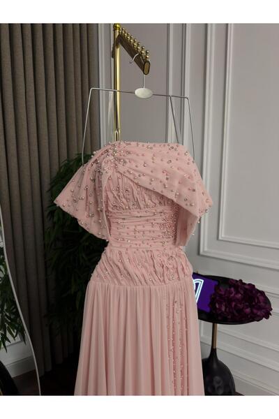 DEYARA FASHION فستان سهرة شيفون لول