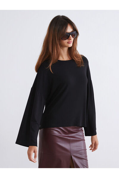 LC Waikiki Γυναικεία μπλούζα Özmarka New Season με λαιμόκοψη ποδηλάτου