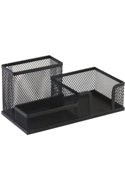 Other Q-Connect Metal Organizer with Compartments Black 'KF16572'