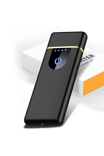 Mercaton Electric lighter in box, USB charging, digital sensor, induction ignition for 2 cigarettes