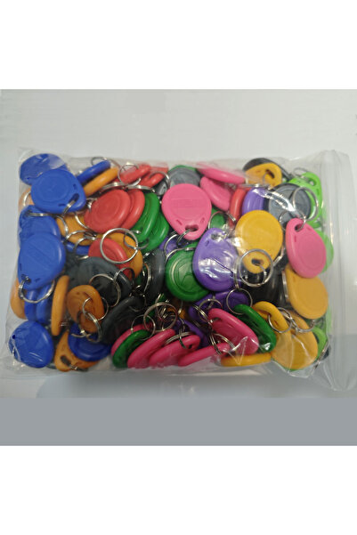 Choice8 Mixed colours 100pcs RFID Tag 125KHz RFID Card Proximity Keyfobs Key ...
