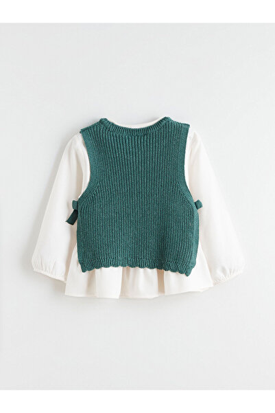 LC Waikiki Vizyon New Season Girls' Poplin Shirts and Sweaters