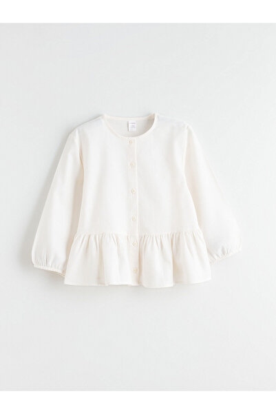 LC Waikiki Vizyon New Season Girls' Poplin Shirts and Sweaters