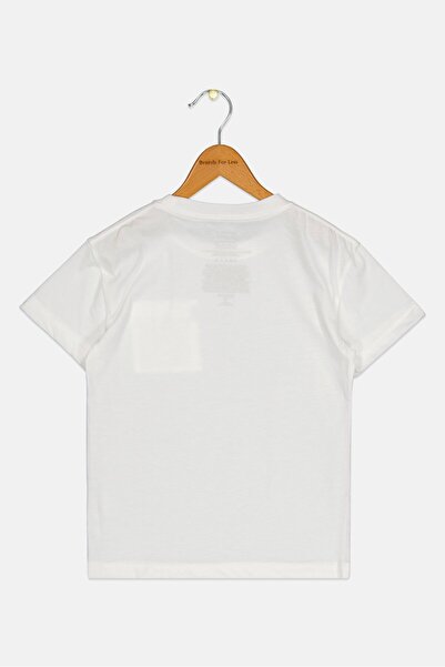 Levi's Kids Boy Crew Neck Short Sleeves Plain T-shirts, White