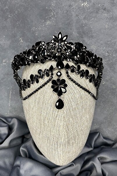 Limelia Αξεσουάρ μαλλιών Dali Alınlık με κρεμαστό στέμμα νύφης με χέννα